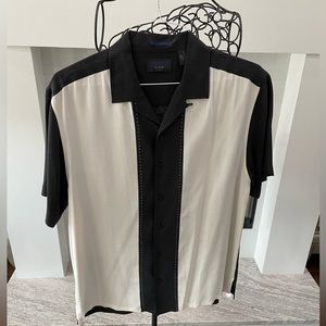 AXIS LA Men’s Short Sleeved Silk Shirt